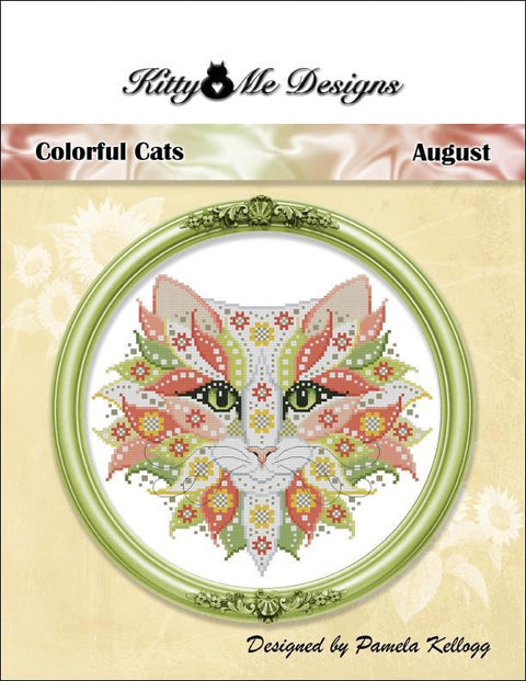 Colorful Cats - August (Kitty & Me Designs)