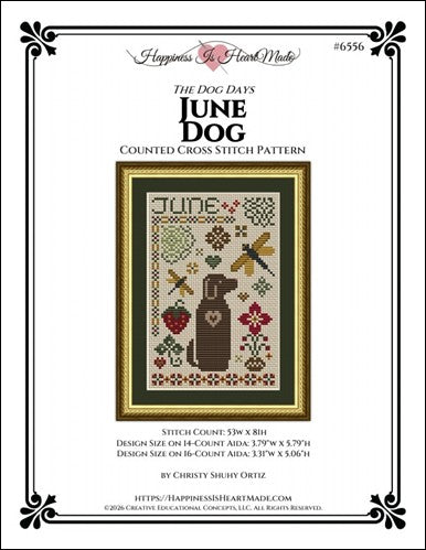Dog Days Collection - June Dog (Happiness is HeartMade)