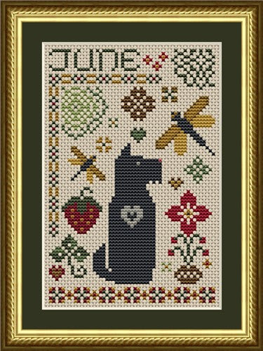 Dog Days Collection - Scottie June Dog (Happiness is HeartMade)