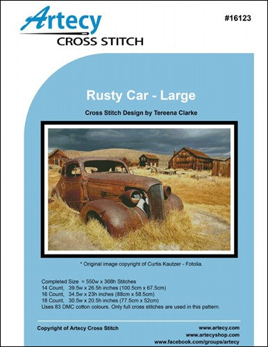 Rusty Car/Large (Artecy)