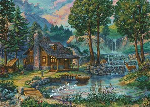 Country House by the Lake/Large (Artecy)
