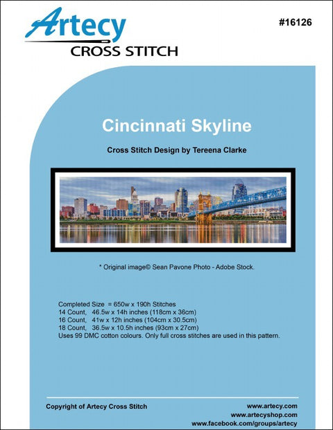 Cincinnati Skyline/Large (Artecy)