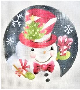 Christmas Tree Hat Snowman