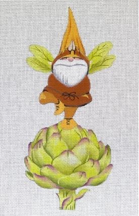 Gnome on Artichoke