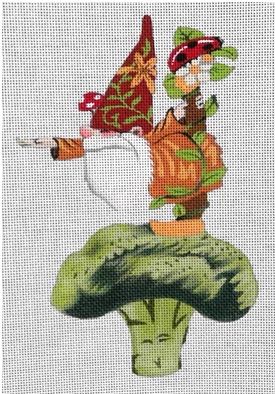 Gnome on Broccoli