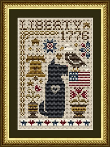 Scottie Liberty Dog (Happiness is HeartMade)
