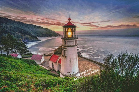 Heceta Head Lighthouse/Large (Artecy)