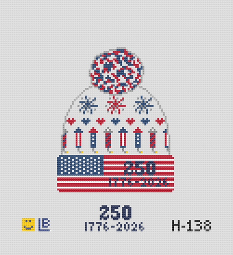 Beanie - Independence Day (Lauren Bloch Designs)