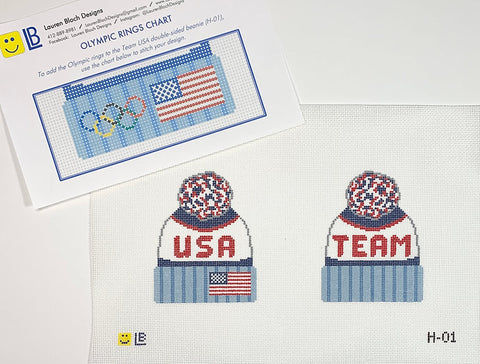Beanie - Team USA (Lauren Bloch Designs)