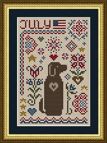 Dog Days Collection - July Dog (Happiness is HeartMade)