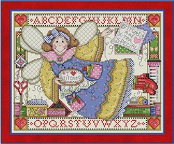 ABC Stitching Angel (Joan Elliott)