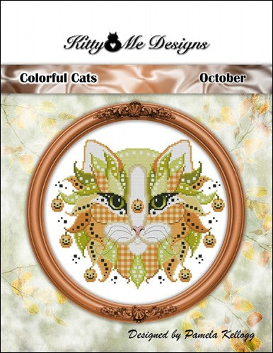 Colorful Cats - October (Kitty & Me Designs)