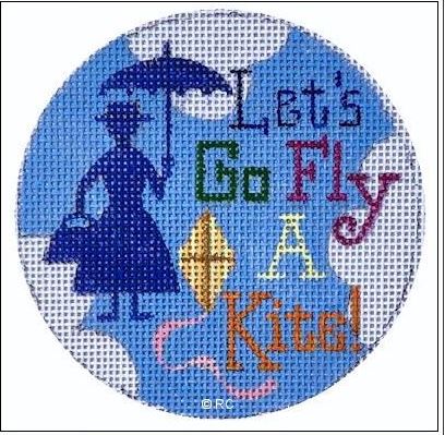 Lets Go Fly A Kite Ornament
