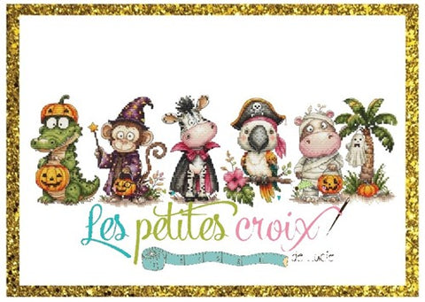 Cosy Halloween animals (Les Petites Croix De Lucie)