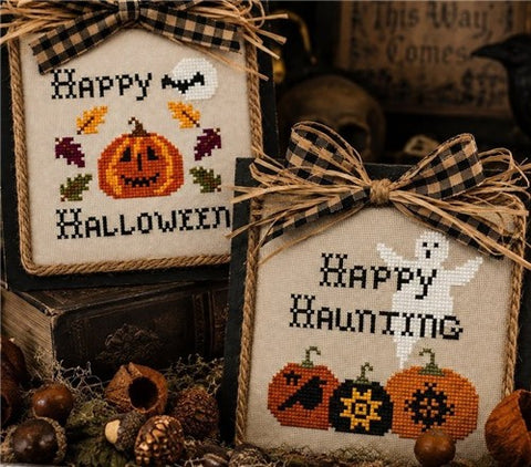 Gourds & Ghosts (Plum Pudding NeedleArt)