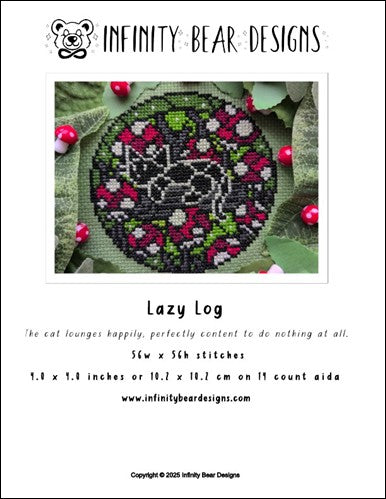 Lazy Log (Infinity Bear Designs)