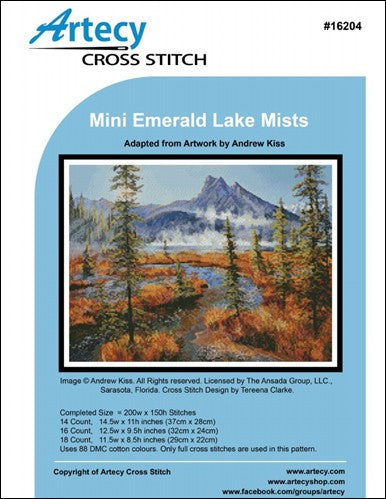 Emerald Lake Mists/Mini (Artecy)
