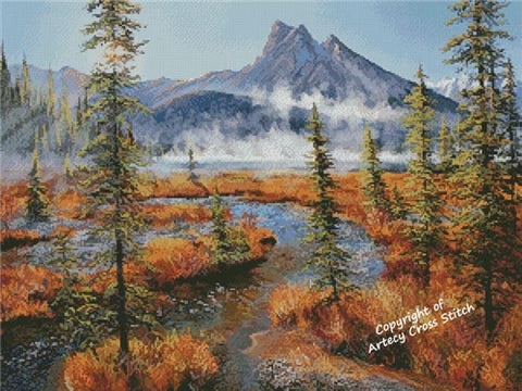 Emerald Lake Mists (Artecy)