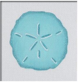 Seaside Sand Dollar - Turquoise