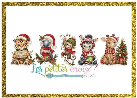 Christmas animals (Les Petites Croix De Lucie)