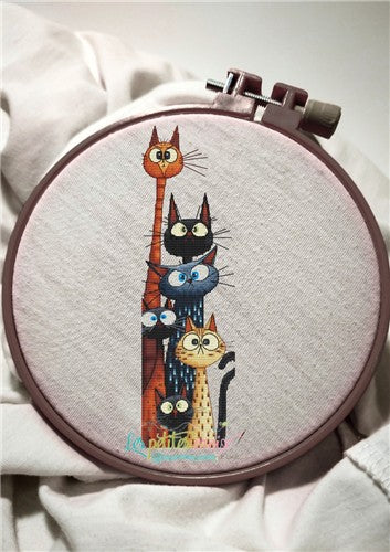 Cats Family (Les Petites Croix De Lucie)