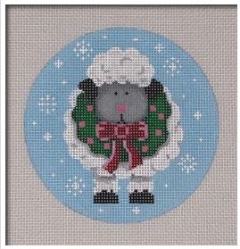 Ewe w/Wreath