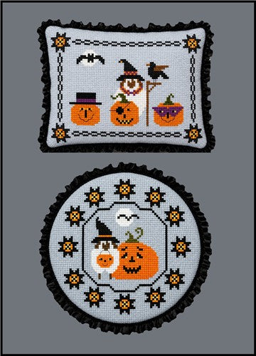 Haunted Harvest Duo (Plum Pudding NeedleArt)