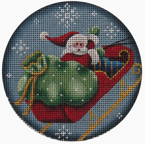 Santa and Sleigh