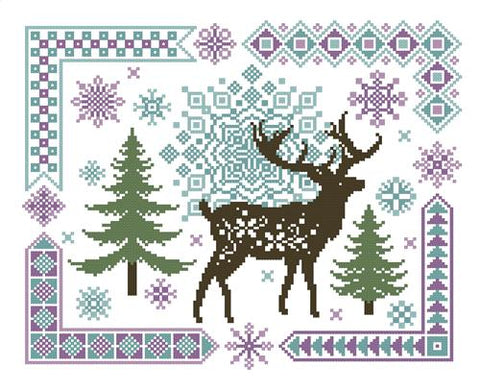 Peaceful Christmas Night, A (Kitty & Me Designs)