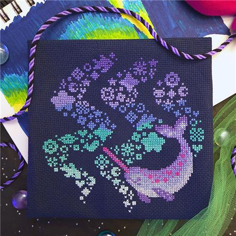 Candypop Narwhal (BAD Stitch)