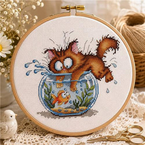 Fishing Lessons (OHCrossStitch)