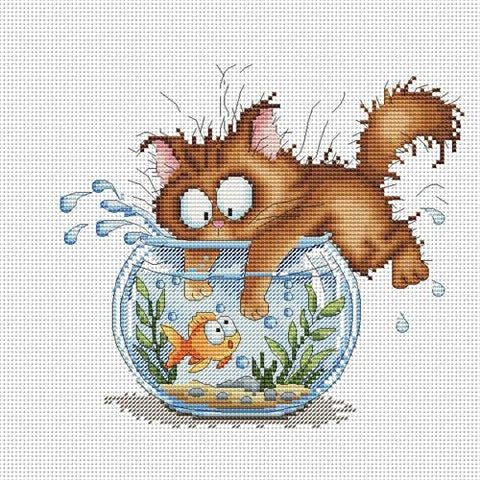 Fishing Lessons (OHCrossStitch)