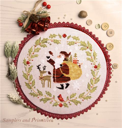 Santa and Friends (Samplers and Primitives)