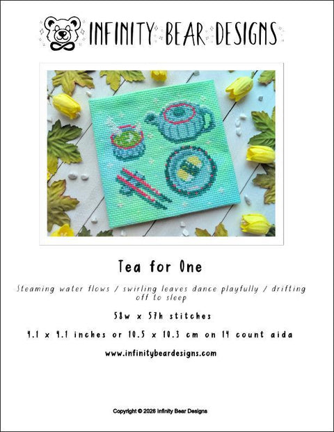 Tea for One (Infinity Bear Designs)