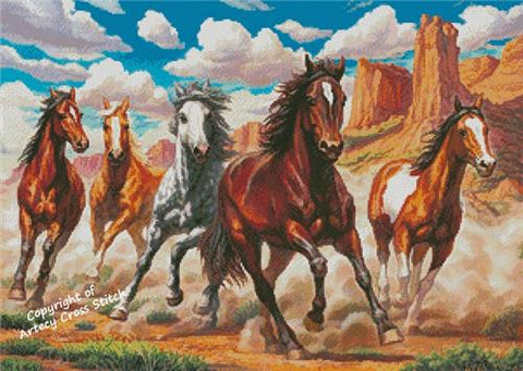 Running Wild Horses (Artecy)
