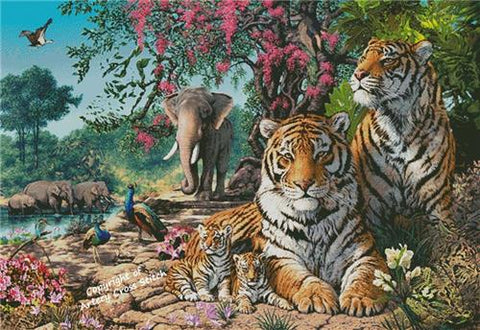 Tiger Sanctuary/Large (Artecy)
