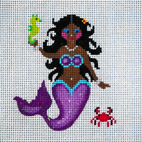 Dark Skinned Mermaid