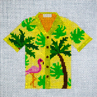 Flamingo & Palm Trees Shirt  