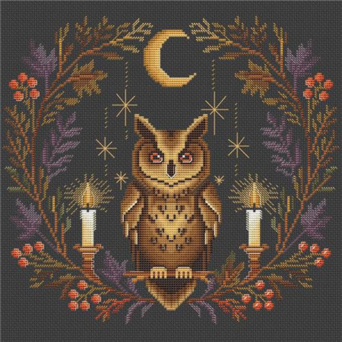 Moonlit Owl (OHCrossStitch)