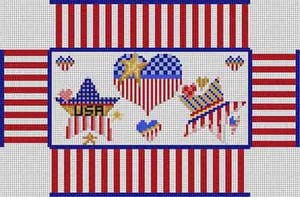 Patriotic Brick