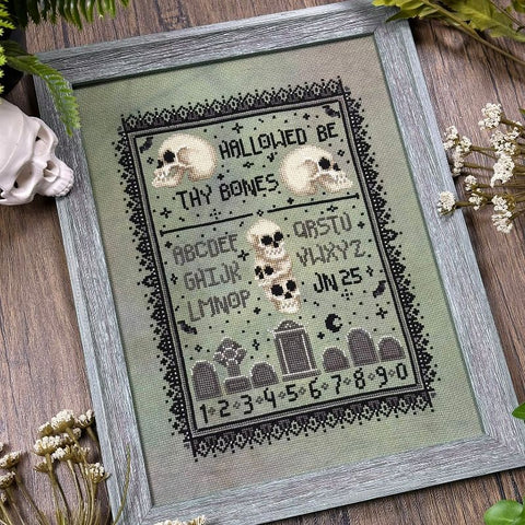 Hallowed Be Sampler (The Stitch Crypt)