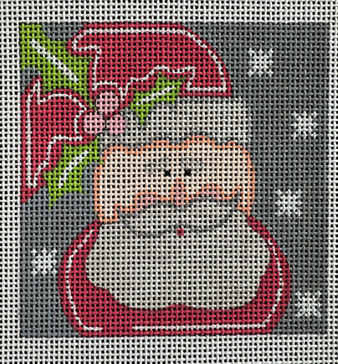 Ho Ho Ornament (Ditto Needlepoint Works)