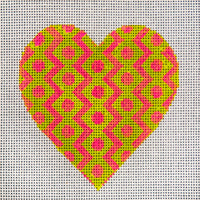 Happy Heart #3 Light Green