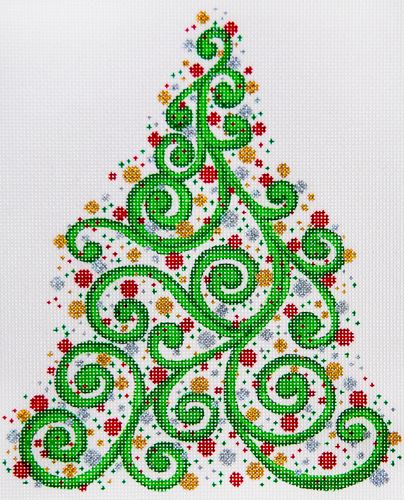 Swirly Christmas Tree