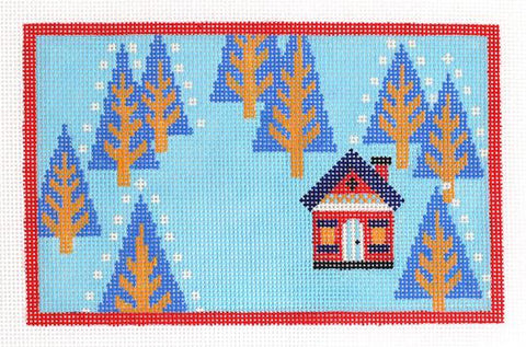 Woodland Home Winter