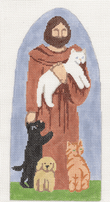 St Francis w/House Pets