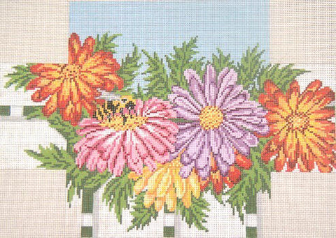 Mums and Bee Brick Cover