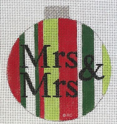 Mrs & Mrs Ornament