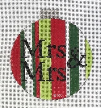 Mrs & Mrs Ornament
