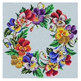 Pansy Wreath
